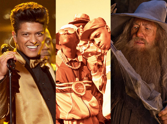 Public Enemy, The Hobbit, Bruno Mars Public Enemy, The Hobbit, Bruno Mars